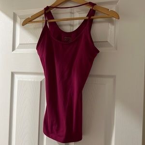 Eddie Bauer XS fuschia workout top